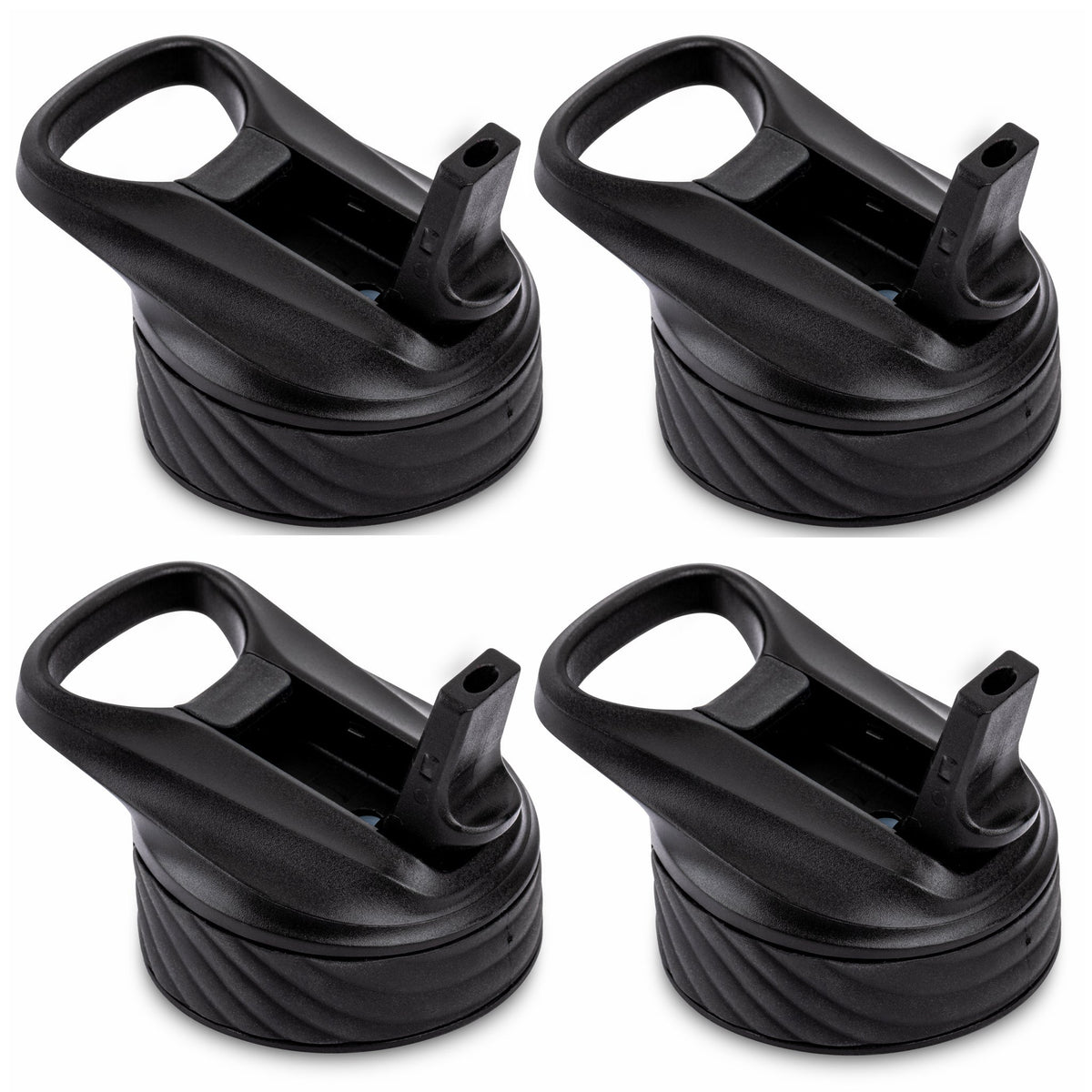 Set of 4 Convoy Bottle Collection Straw Replacement Lids