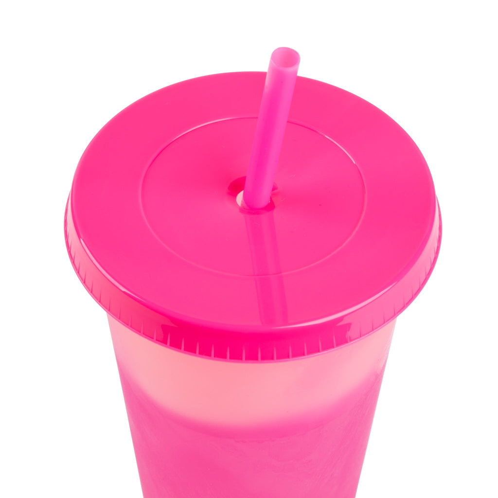 24-Piece Pastel Color-Changing Cup Set